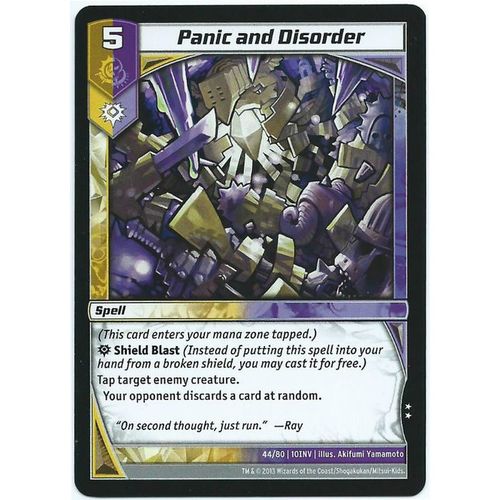 Kaijudo - Invasion Earth - #44/80 - Panic and Disorder