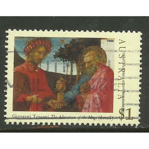 Australia 1994 QE2 $1 Christmas. ( C889 )
