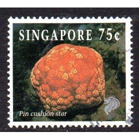Singapore 1994 Reef Life definitives 75c value, used, SG 749