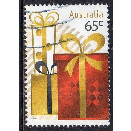 Australia 2017 Christmas - Gift 65c Sheet Used