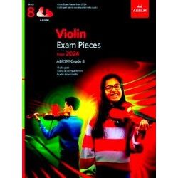 Abrsm Exam Pieces Violin Exam Pieces From 2024, Abrsm Grade 8, Violin Part, Pian