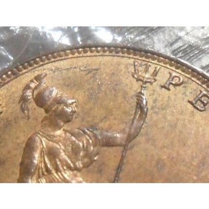 1890 Victoria half-penny.
