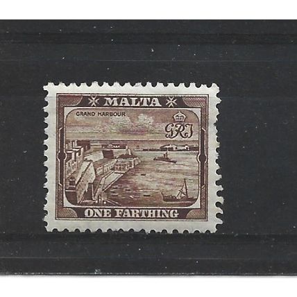 Malta.SG217 1/4d Grand Harbour,Valletta.Mounted Mint.Apr25e