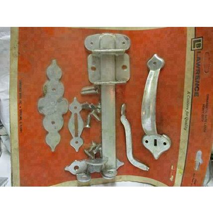 Ornamental Heavy Duty Zinc Gate Latch Set