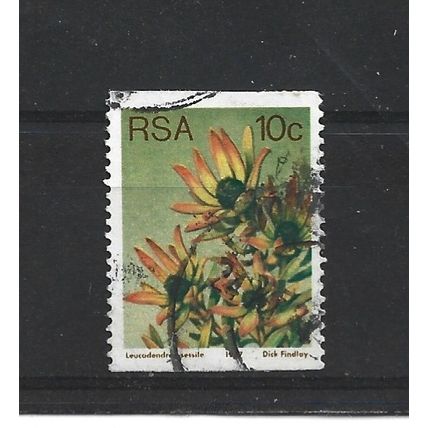 SouthAfrica.SG434 10c Leucadendron Sessile.Fine Used.Sep25a