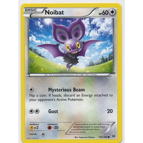 Pokemon XY BREAKThrough #132/162 Noibat