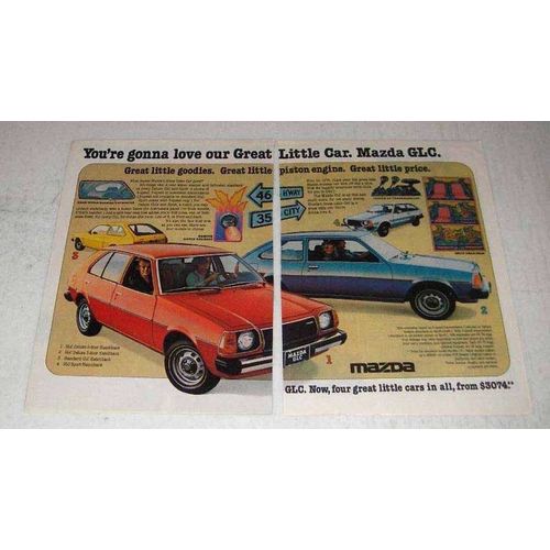 1977 Mazda GLC Ad - You're Gonna Love Our Little Car