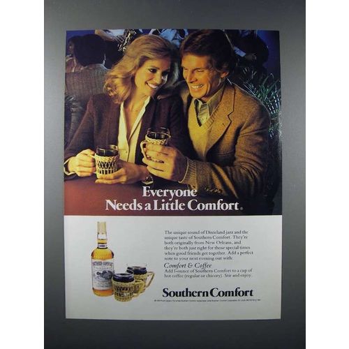 1983 Southern Comfort Liquor Ad - Everyone Needs