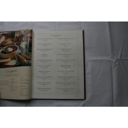 Celebrate! The Holiday Cookbook from Cooking Club of America, 2005, Near New