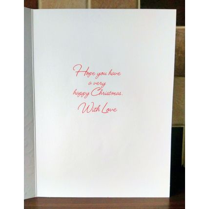 Christmas Cards - For You Mother - 004 - Large Card