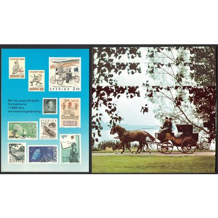 Sverige / Sweden - 4 unused PT-cards 1980-1985