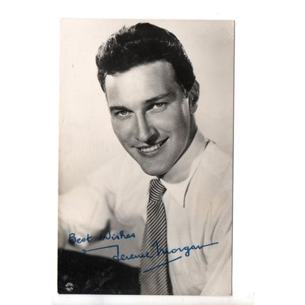 SUPERB REAL PHOTOGRAPHIC POSTCARD OF FILM STAR TERENCE MORGAN (269)