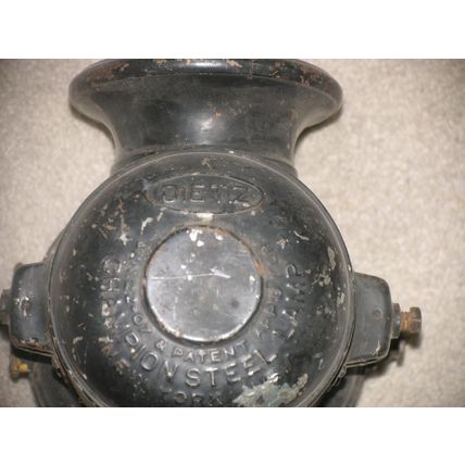 Dietz Champion Steel Automobile Driving Lamp Lantern Pat 1907