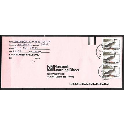 Zambia LETTRE OBLITERE ( USED ) Ref 244