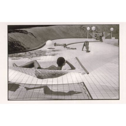 Var Provence France in 1970s Press Ups Swimming Pool Award Postcard