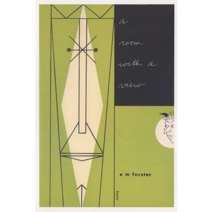 EM Forster A Room With A View 1943 Book Postcard