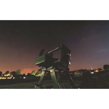 Wimbledon Umpires Chair London Tennis Night Illuminations Postcard