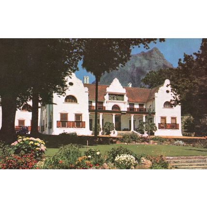 Prime Minsters Residence South Africa Cape Town Postcard