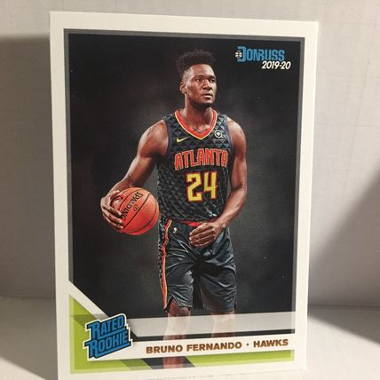 2019-20 Donruss Atlanta Hawks Fernando / Reddish / Hunter NBA Rookie Cards
