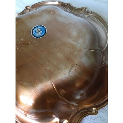 HOKA Silver Plated Rococo Style Bowl Dish Vintage from Germany Collectable