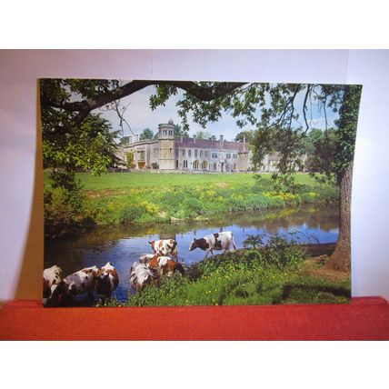 SOUTH & EAST FRONT, LACOCK ABBEY, WILTSHIRE unused postcard The National Trust #