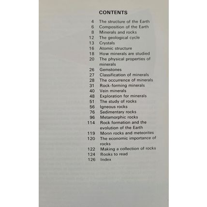 Rocks, Minerals and Crystals by D.C. Almond & D.G.A. Whitten