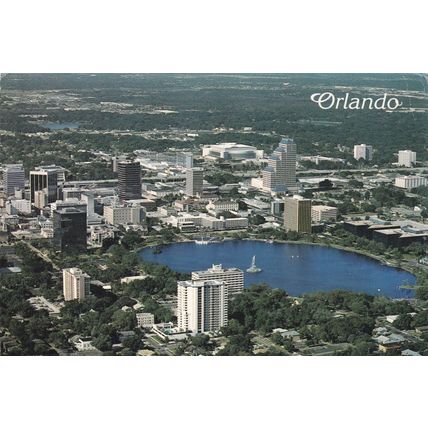 Orlando Florida United States Postcard posted 1991 creased