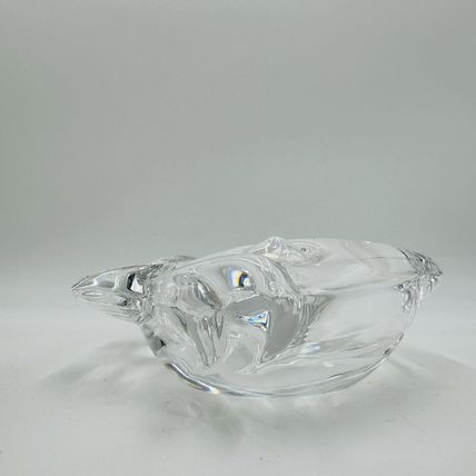 Fish Shaped Candy Trinket Art Vannes France Crystal Ring Dish 2”H x 6.5"L