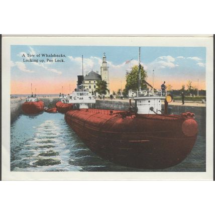 20 Souvenir Views of Sault Ste Marie, Michigan, 1916 - Postcard Views