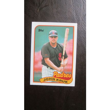 Four (4) John Kruk Baseball Cards (See Pictures and Descriptions Below)