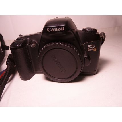 Canon EOS Rebel G SLR 35mm Film Camera w/ EF Zoom 35-80mm 1:4-5.6 lll Lens, (2)*