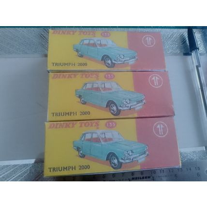 Dinky No135 Triumph 2000 Car - Replica / Repro Box