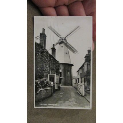 1950s Fr Real Photo Postcard - Windmill - Cranbrook, Weald Kent