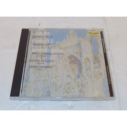 Faure Requiem Op. 48 Durufle Requiem Op. 9 Robert Shaw Atlanta Symphony 1987
