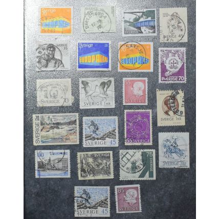 SWEEDEN STAMPS King Gustav V 1968 - 71 ~~L@@K~~
