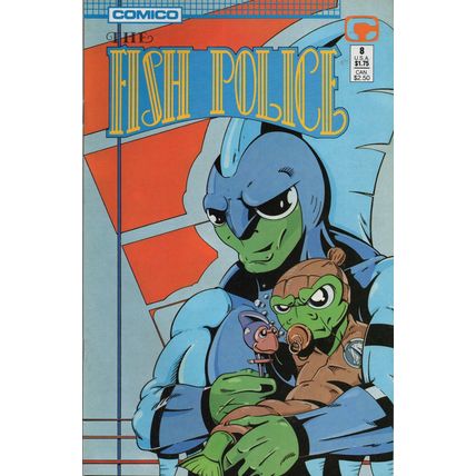 FISH POLICE #8 - COMICO (1988)