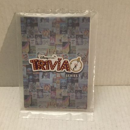 Disney Store Promo Sealed Series 1 Trivia Cards