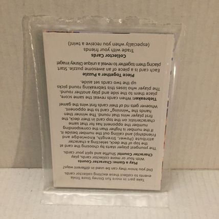 Disney Store Promo Sealed Series 1 Trivia Cards
