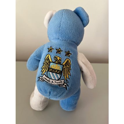 MANCHESTER CITY FC BEANIE BEAR - BACK CREST