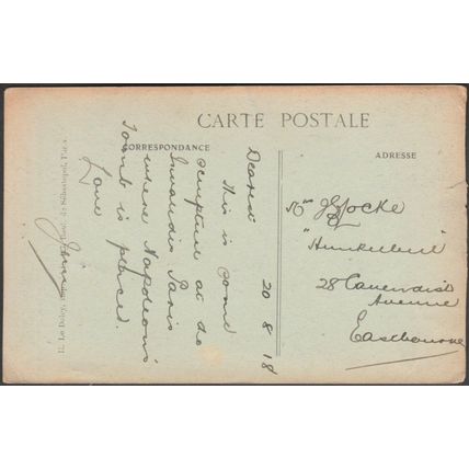 Arrivée du Corps de Napoléon aux Invalides, Paris, 1918 - Le Deley CPA
