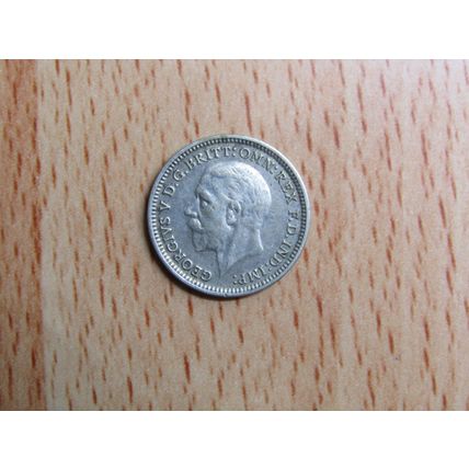 GB 1930 George V Silver Threepence 3d Coin