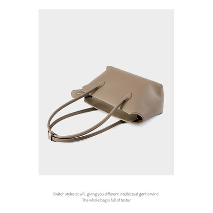 Women Genuine Leather Shoulder Purses and Handbags Grey