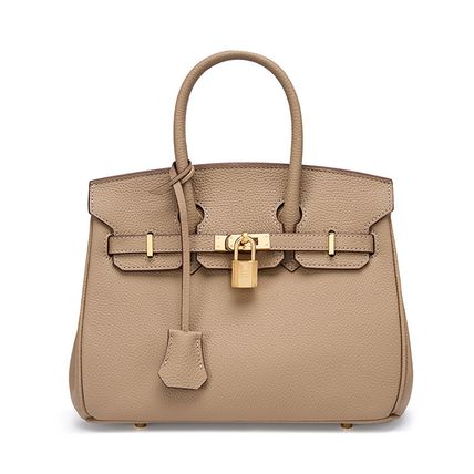 Women Genuine Leather Shoulder Bags Grey