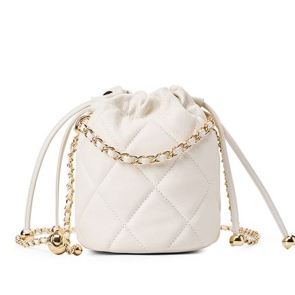 Genuine Leather Women Handbag Purse Top Handle Shoulder Crossbody Bag White