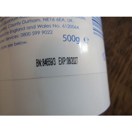 DERMACOO L Menthol Aqueous Cream PUMP 500g 0.5% - NEW