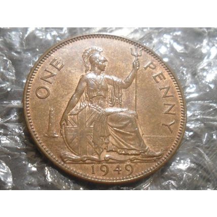 1949 George VI penny.