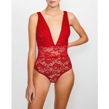 KAREN MILLEN Fire Lace Plunge Body BNWT (RARE & COLLECTABLE)