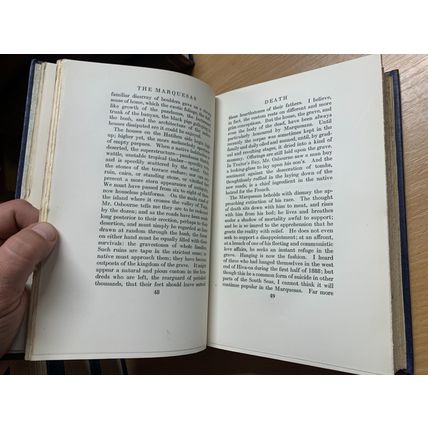 RARE* 1922 ROBERT LOUIS STEVENSON "IN THE SOUTH SEAS etc" VOL 16 BOOK (P7)