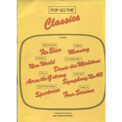 Pop Go The Classics Music Paperback