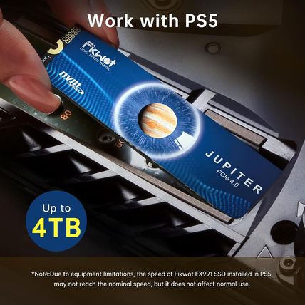 FX991 M.2 SSD 2TB Nvme SSD M2 2280 Pcie Gen 4X4, Read up to 7300Mb/S, Internal S